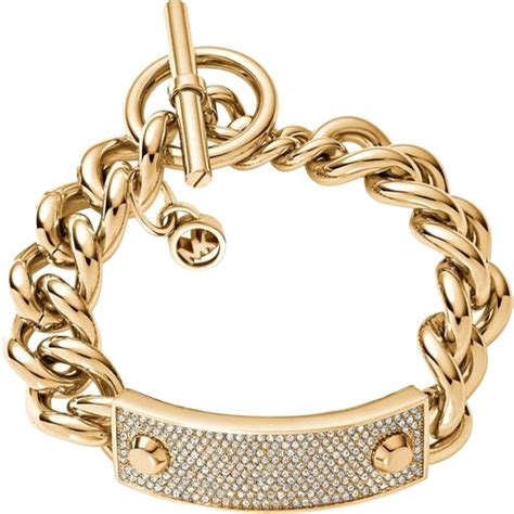 michael kors armband swarowski|Michael Kors charm bracelet.